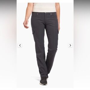 KÜHL Women's Freeflex Roll-Up Charcoal Hiking Outdoor Pants SZ 8